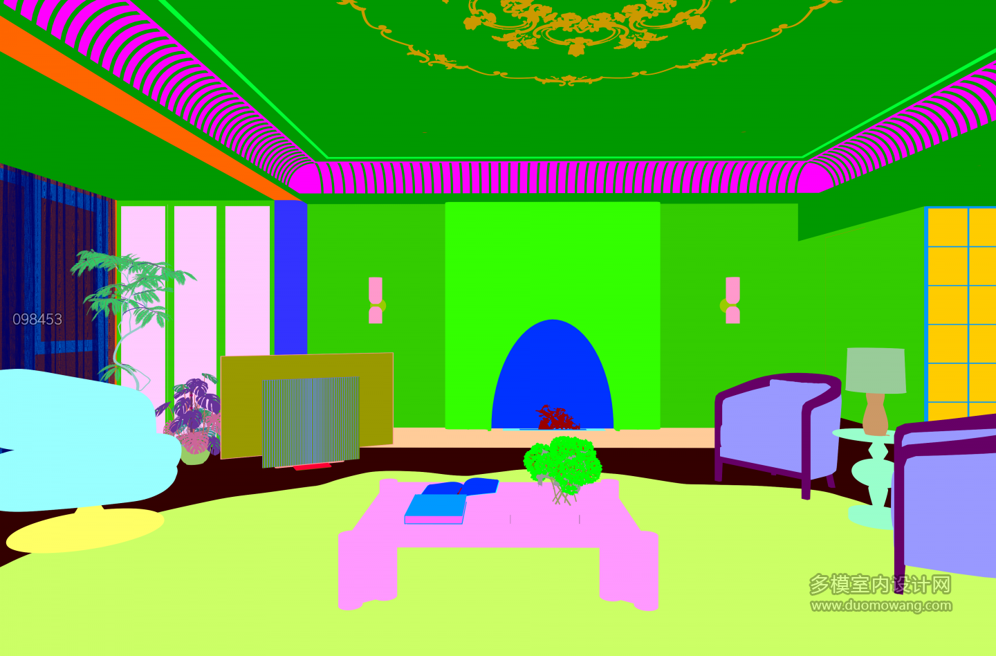 2场景 12_MaterialID