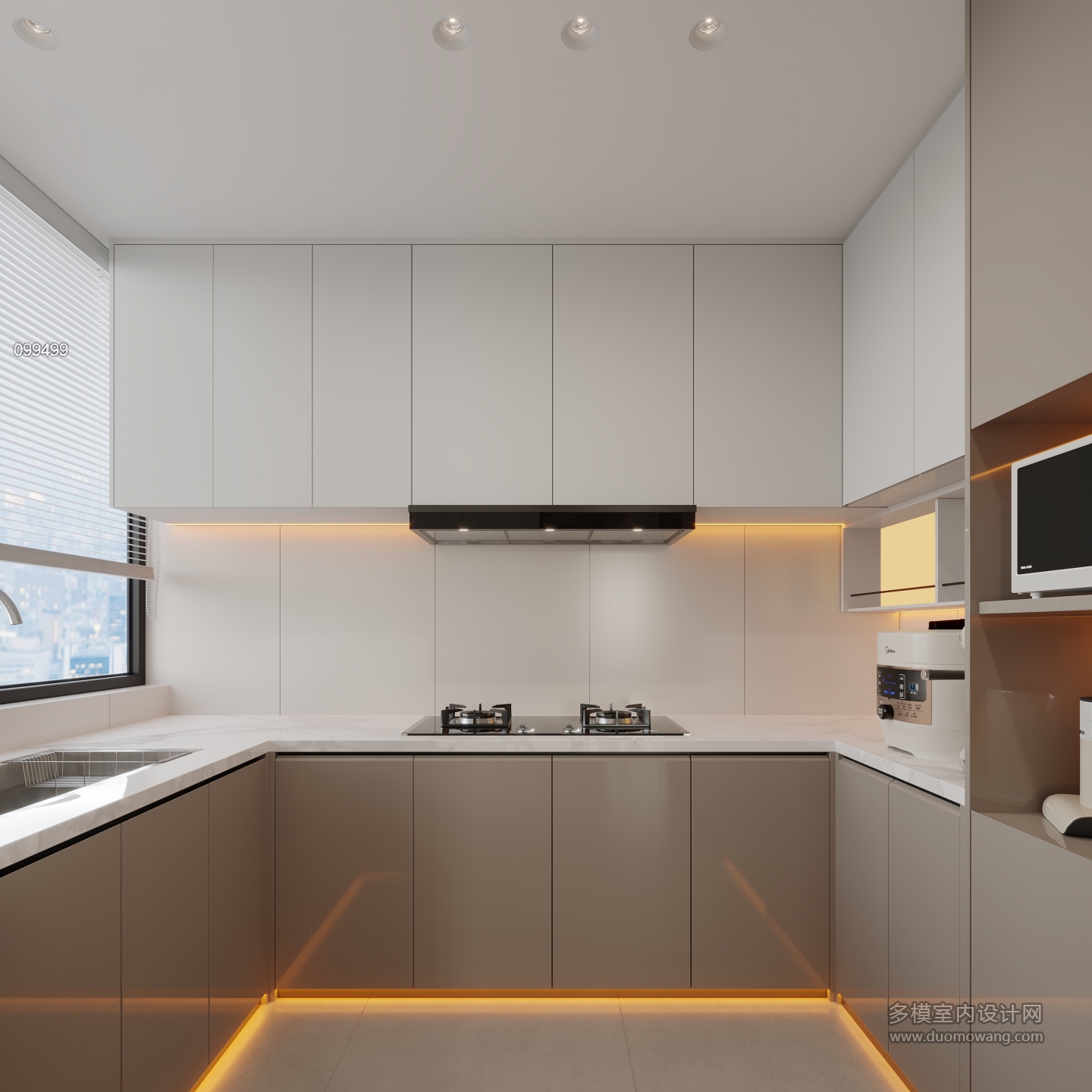 现代厨房