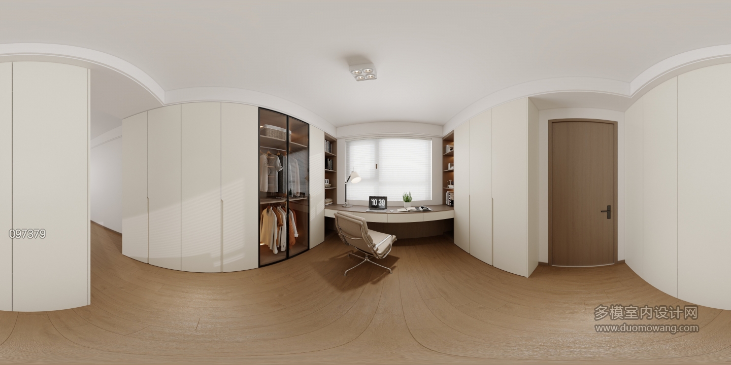 现代主卧衣帽间