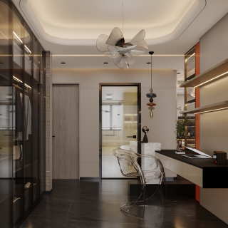 现代-小卧室特写