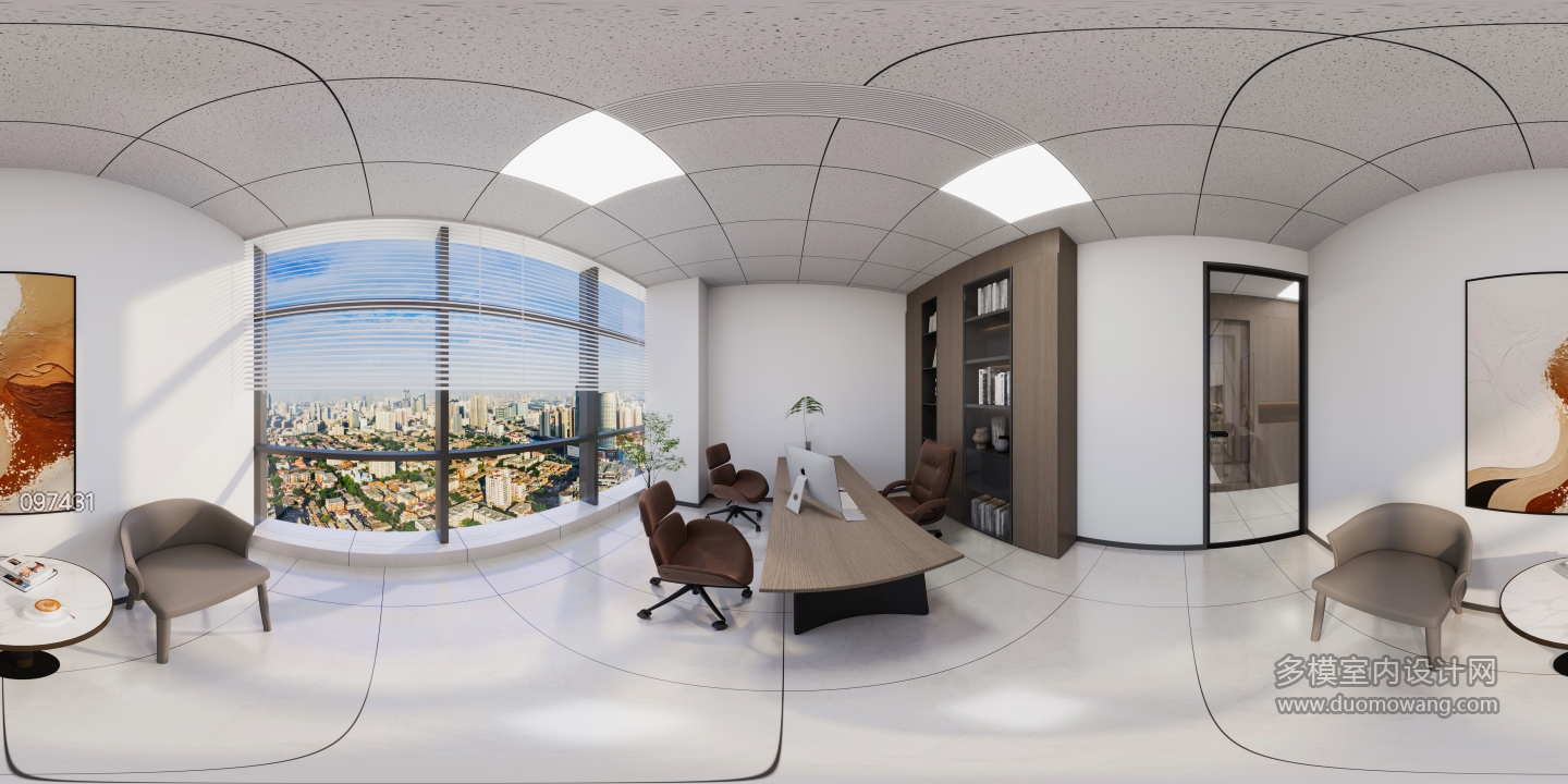 副总办公室2全景