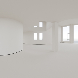 黑白灰墙体楼梯全景小图