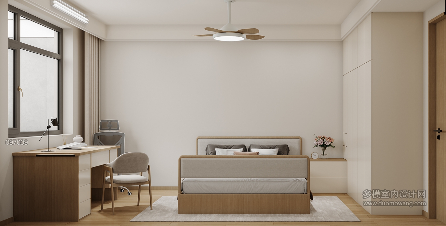 原木-卧室2特写