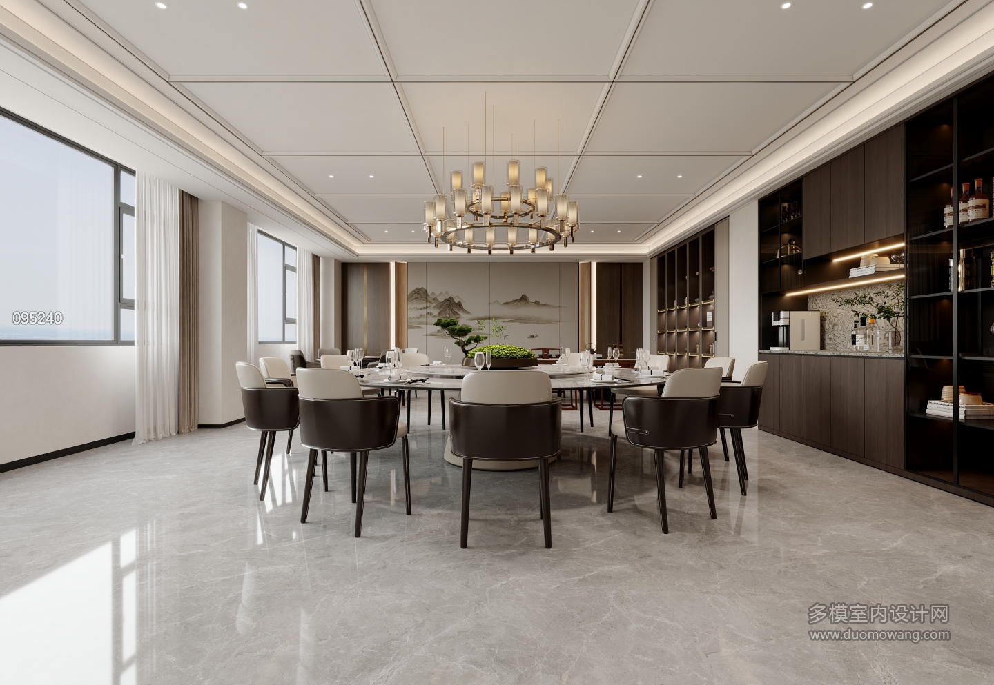 现代一号楼十层包厢