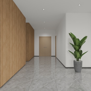 现代办公过道静态