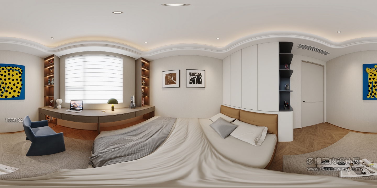 现代轻奢儿童房