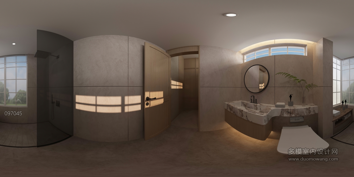 自然风2F主卧卫生间 (1)