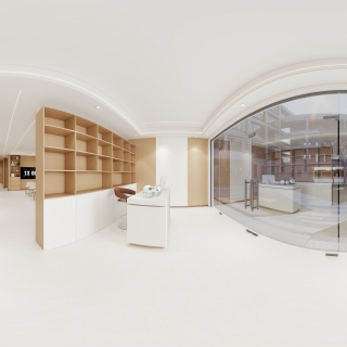 原木风一楼前台