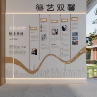 现代文化墙特写2