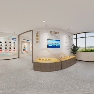 吕荣村史展厅_360-7_互动式灯光混合