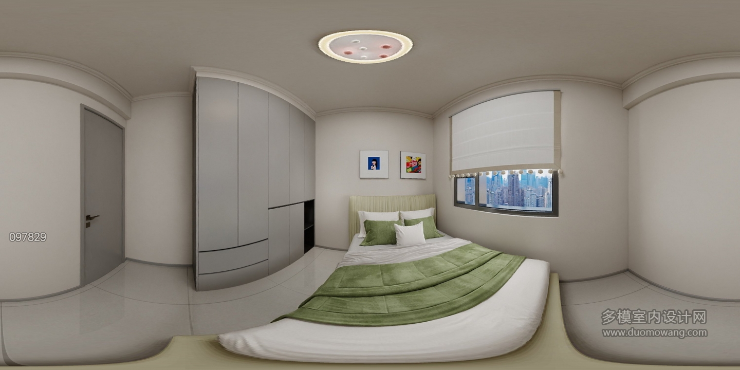 现代卧室3