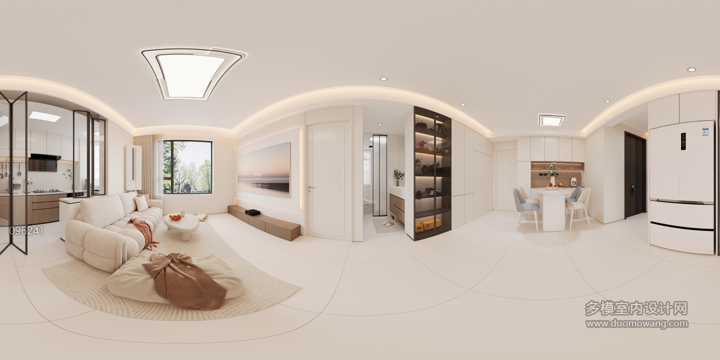 法式客餐厅全景