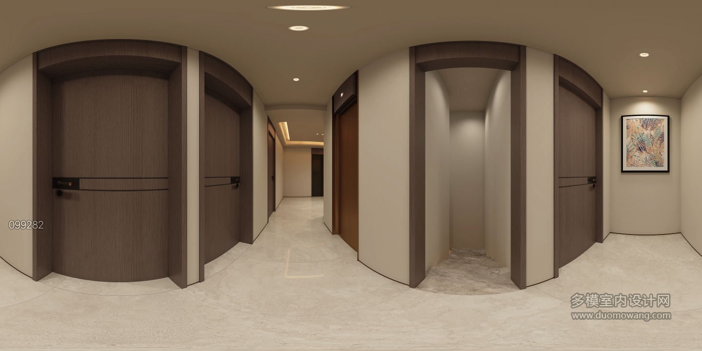 意式二楼电梯厅360