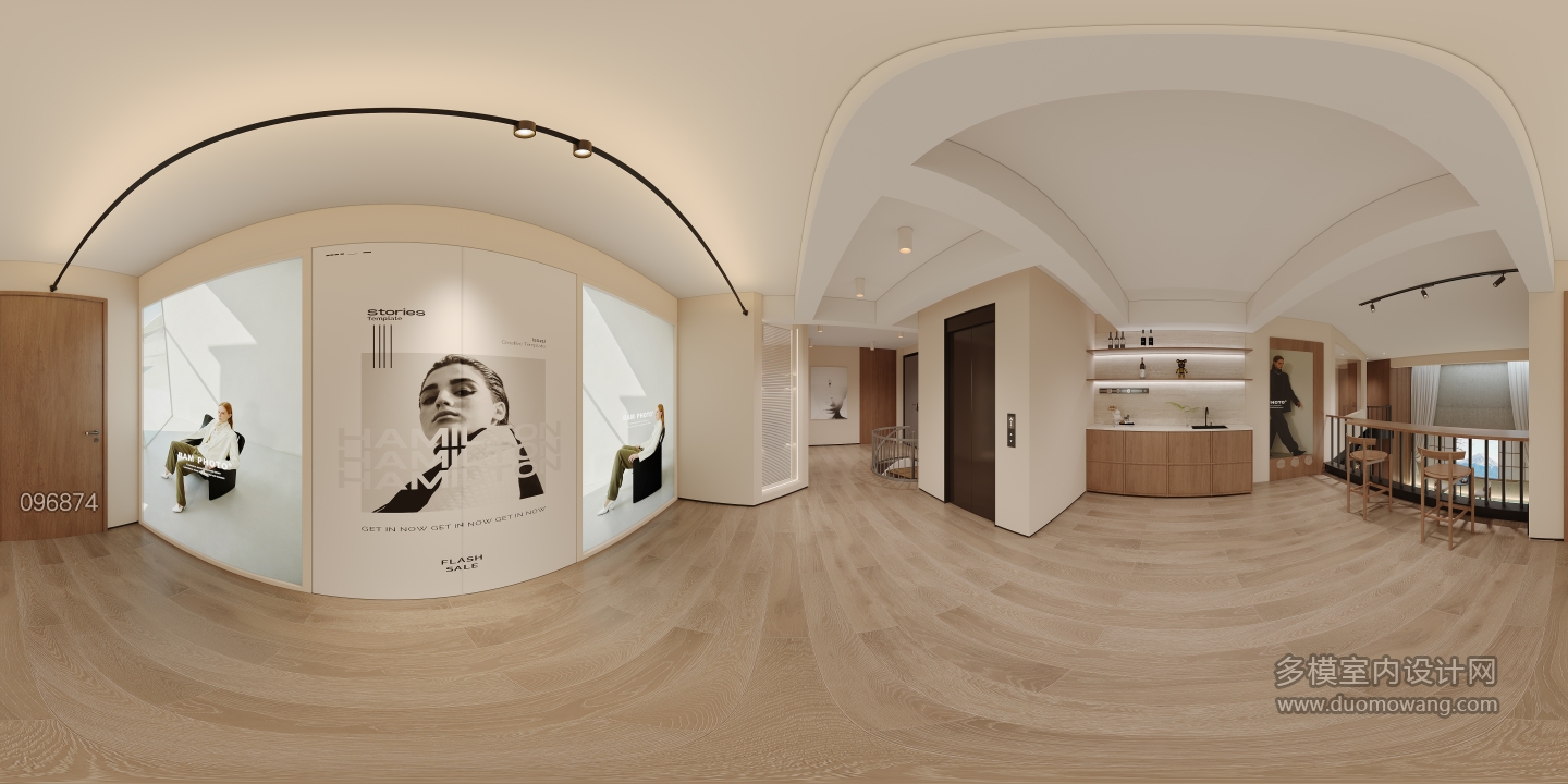 负一楼客厅全景