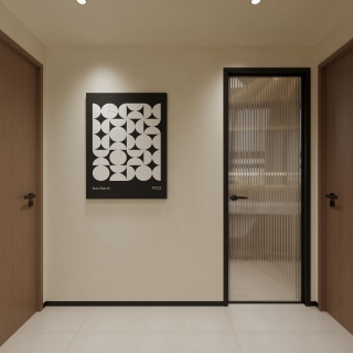 现代 走廊 单张