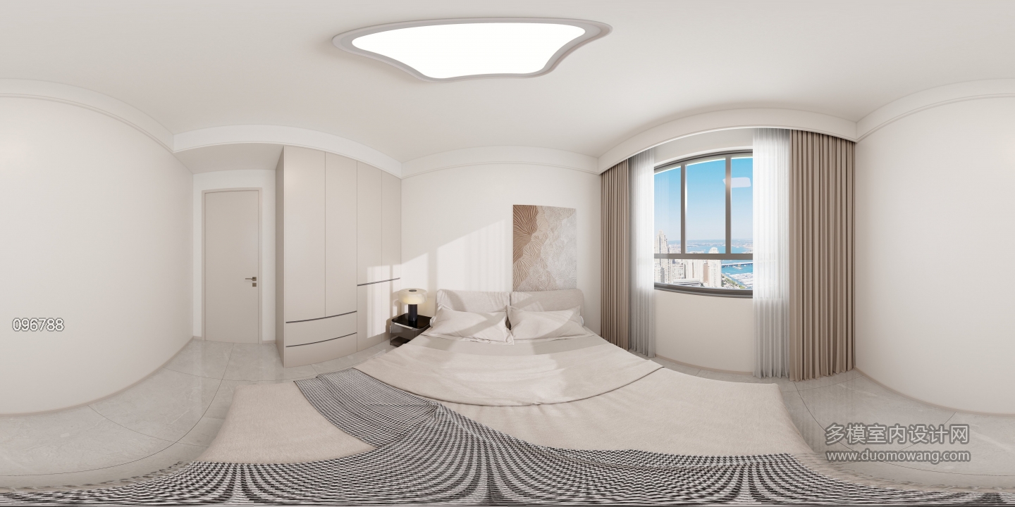现代卧室3