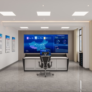 现代会议室指挥室