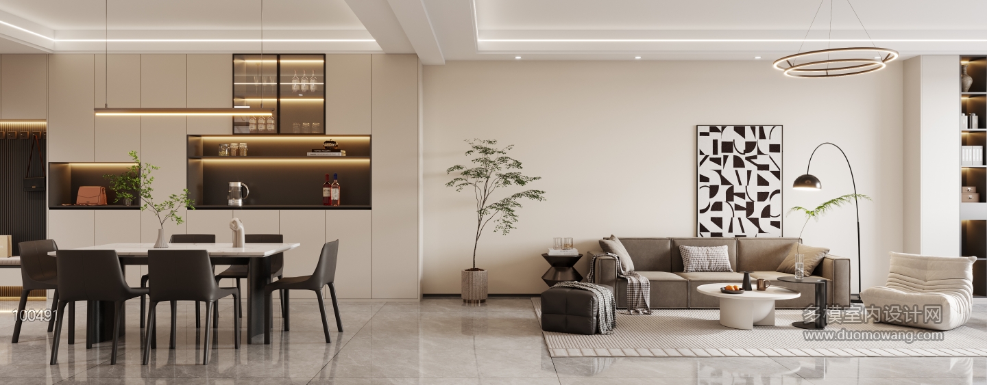 现代客餐厅特写A