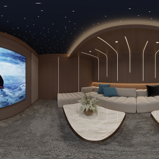 意式负一楼娱乐室360