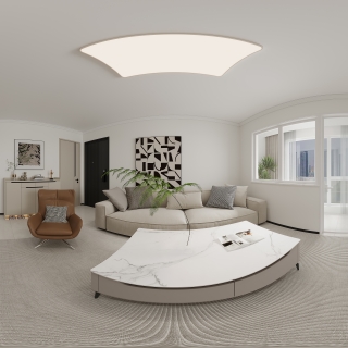 现代客餐厅全景