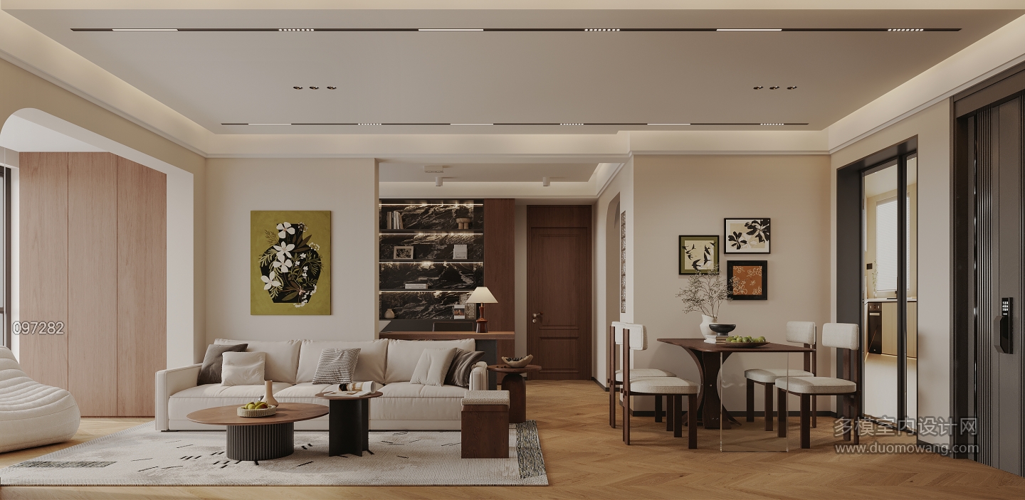 法式中古客餐厅特写