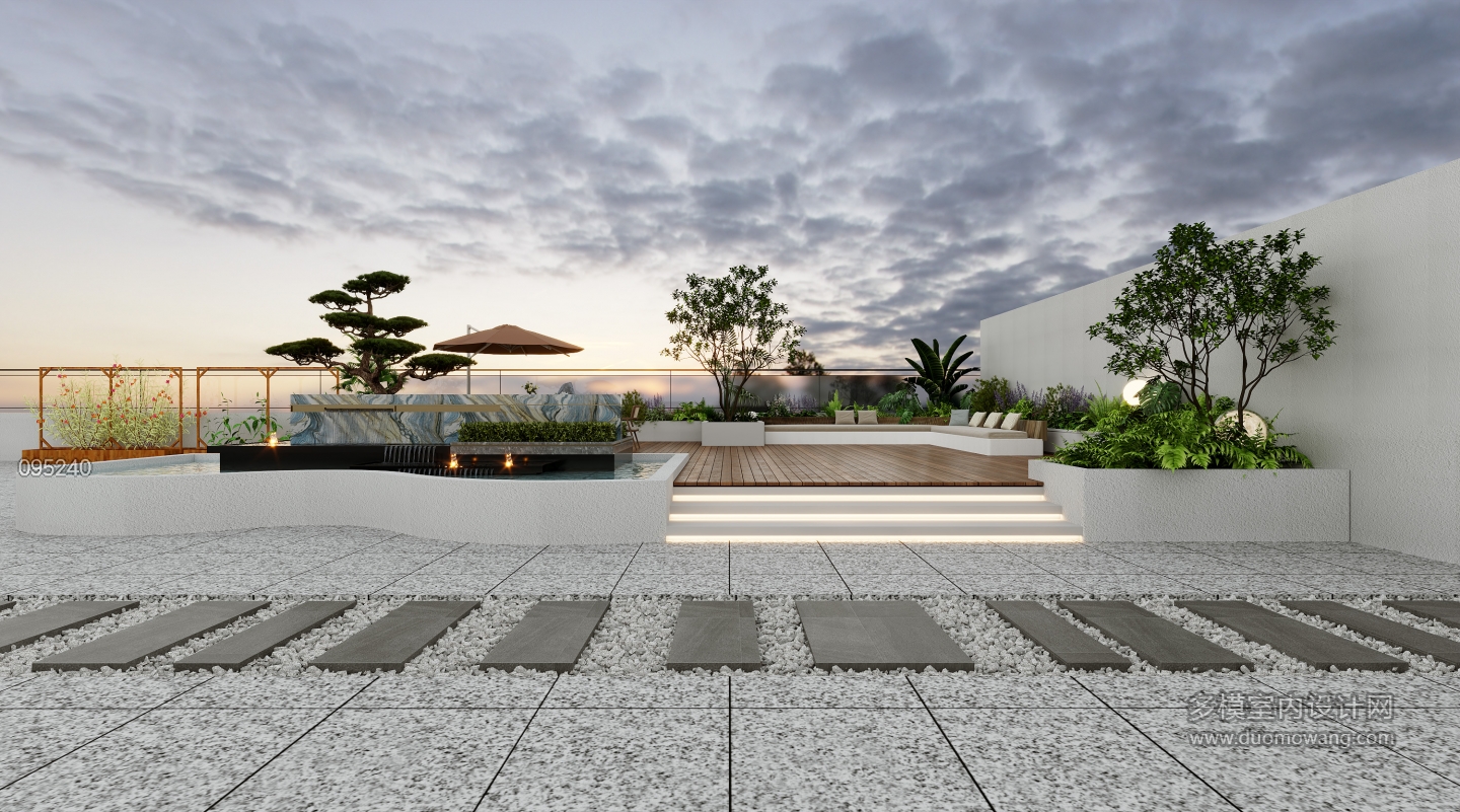 现代3号楼10层休闲区