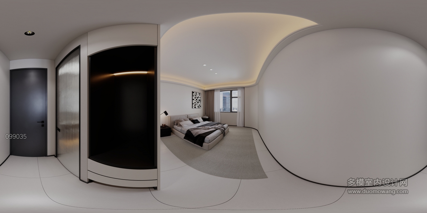 现代-主卧