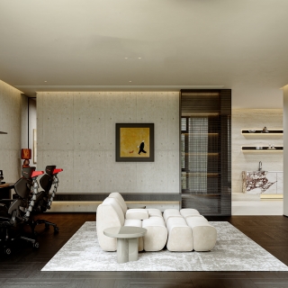 中古风别墅五层电竞