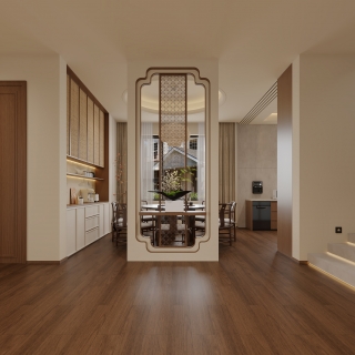 宋式1f餐厅屏风