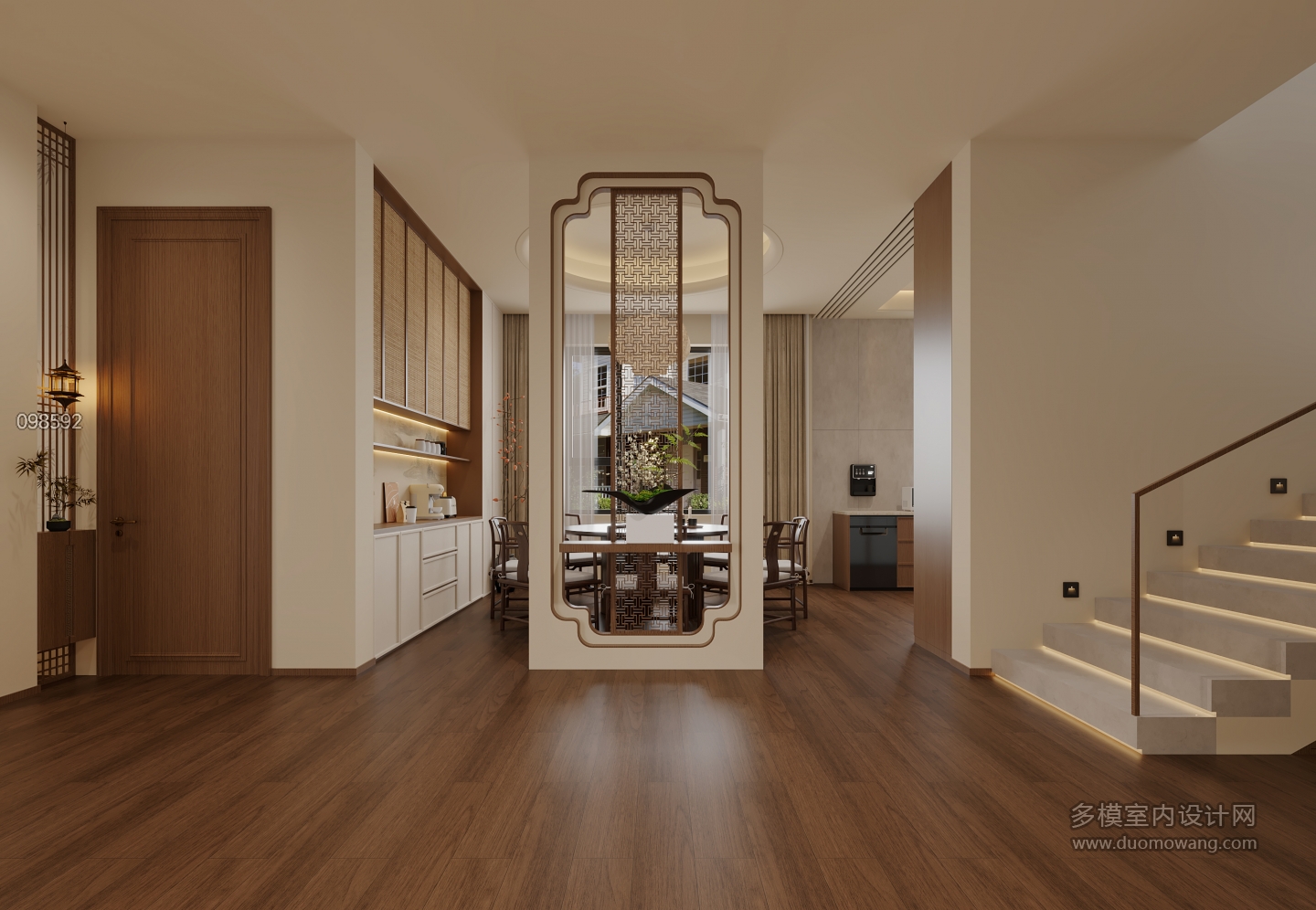 宋式1f餐厅屏风