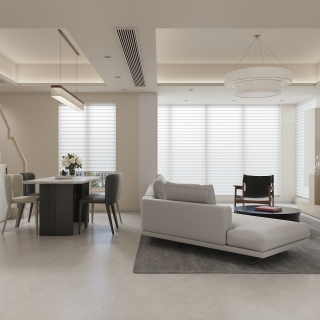 现代客餐厅特写