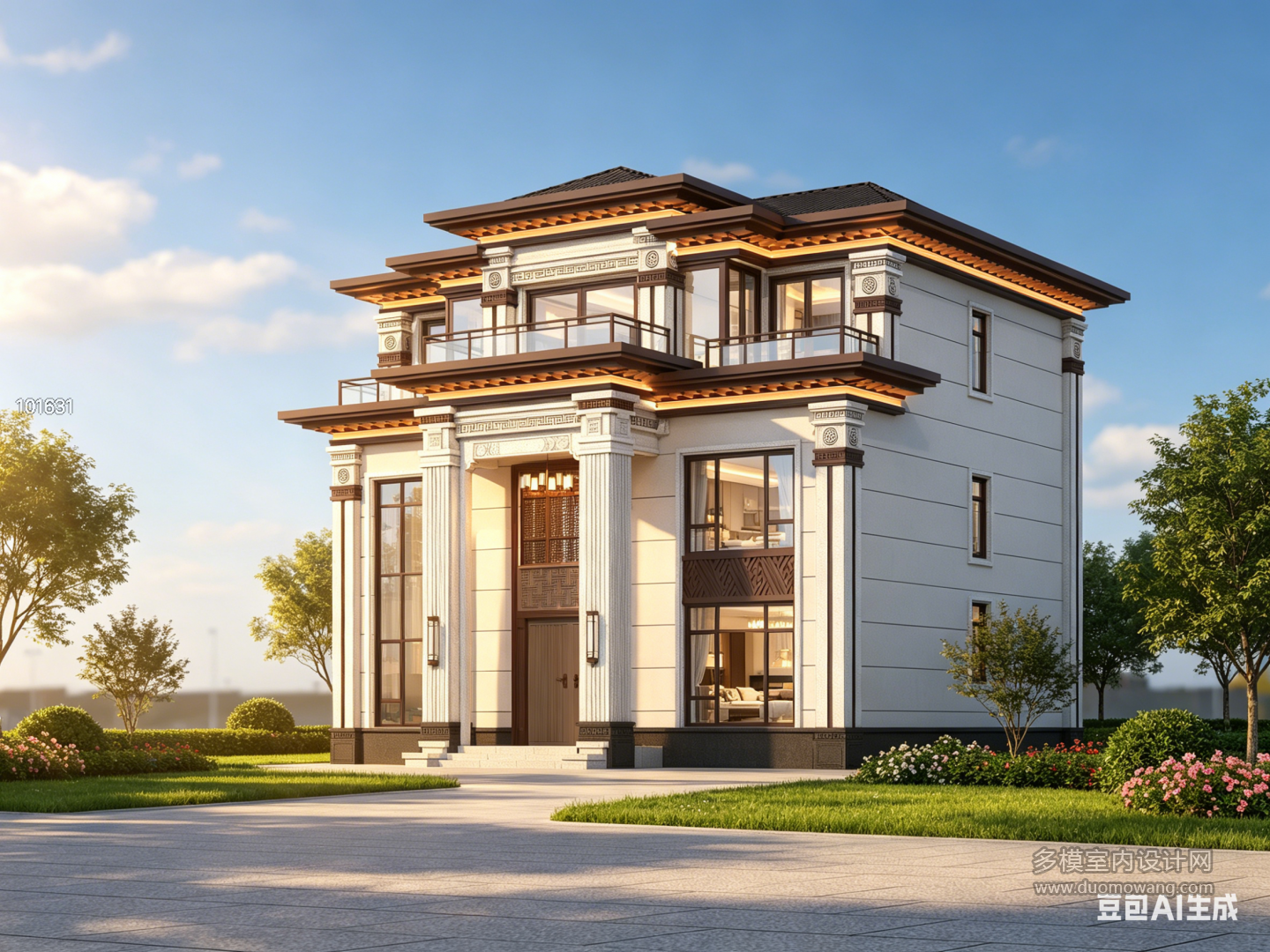 别墅效果图优化 (1)