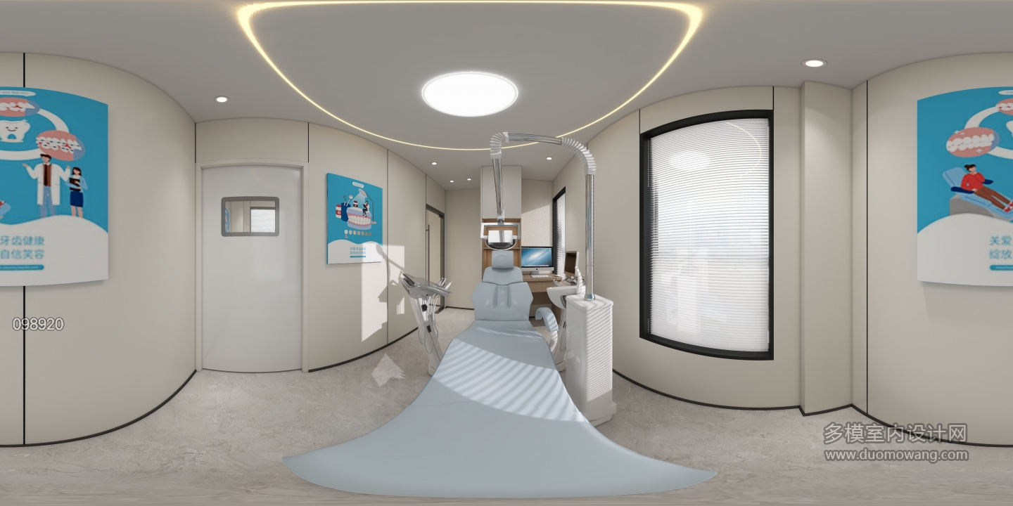 现代牙科诊所种牙手术室