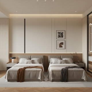 现代 酒店客房 单张2 新