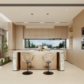 现代 客餐厅 单张1