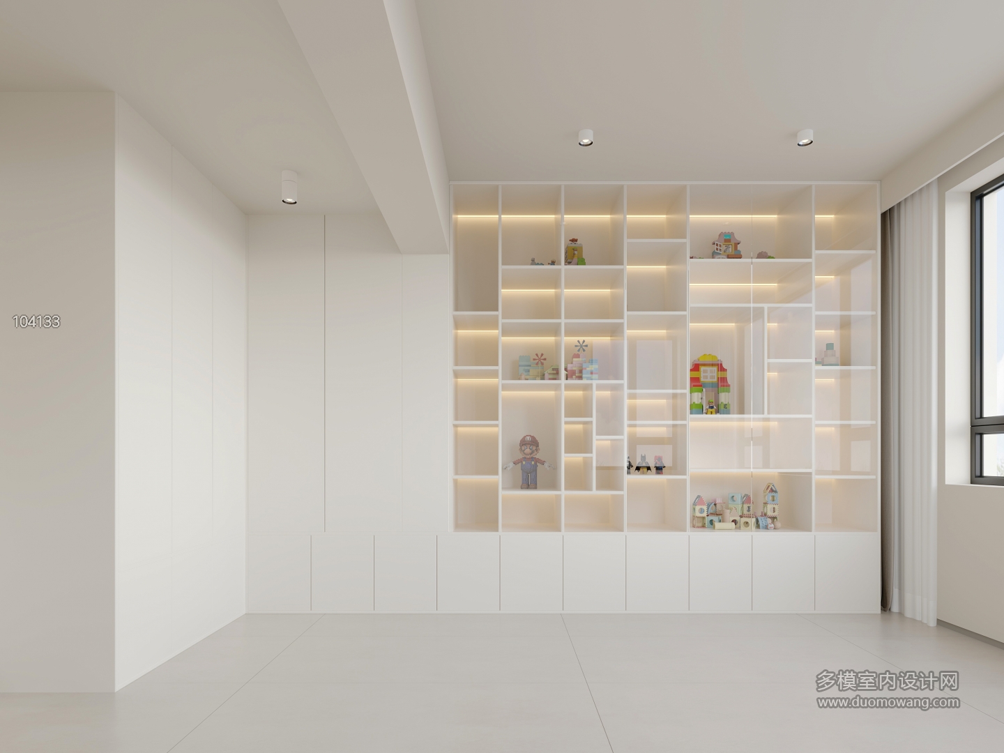 诧寂中古二层乐高展示柜