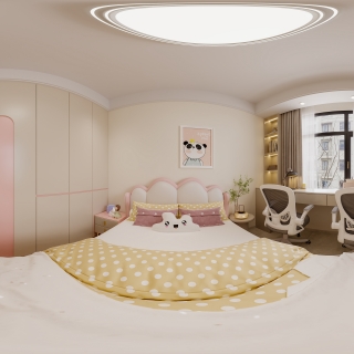 现代女儿房全景