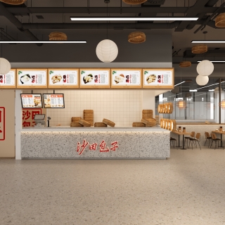 现代店铺正面