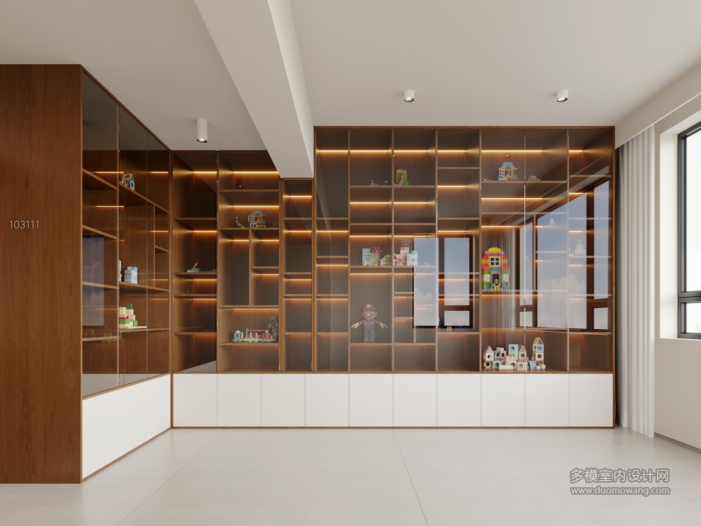 诧寂中古二层乐高展示柜