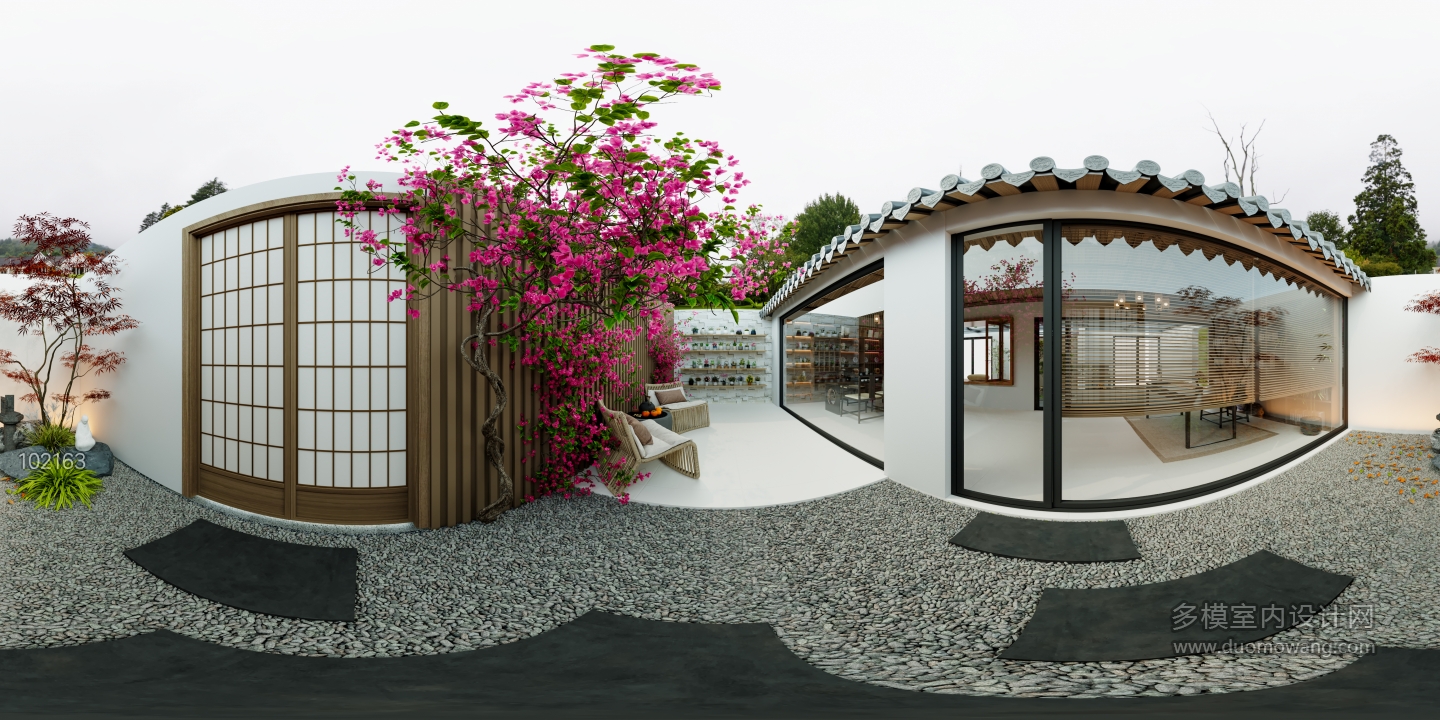 中式前院