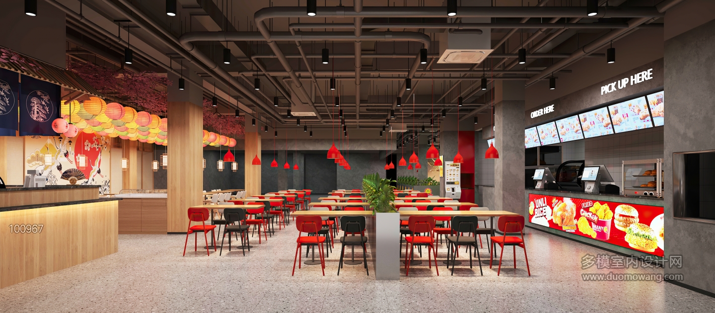 工业风汉堡店3
