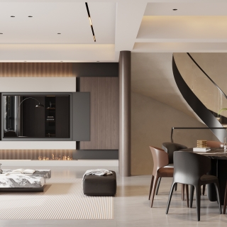 2现代一层电视面单张