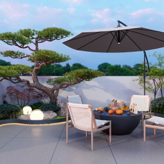 现代屋顶花园
