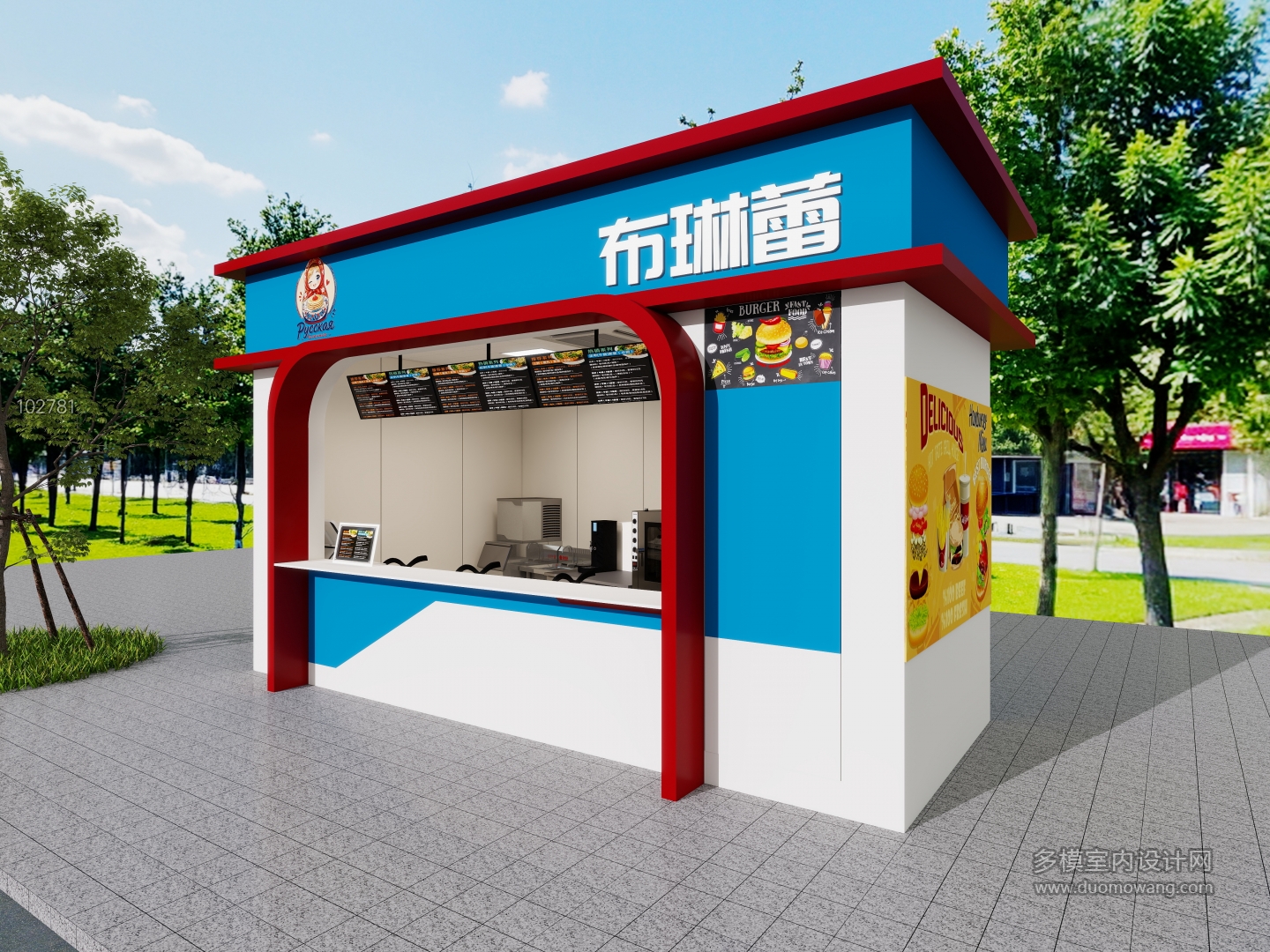 现代门头