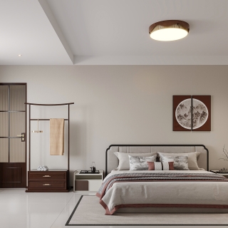 新中式卧室