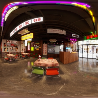 现代火锅店