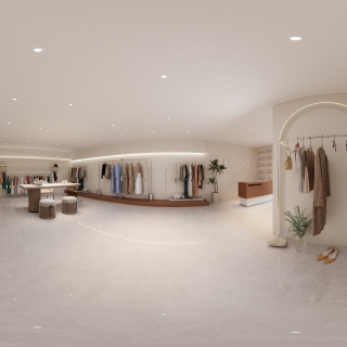 现代服装店