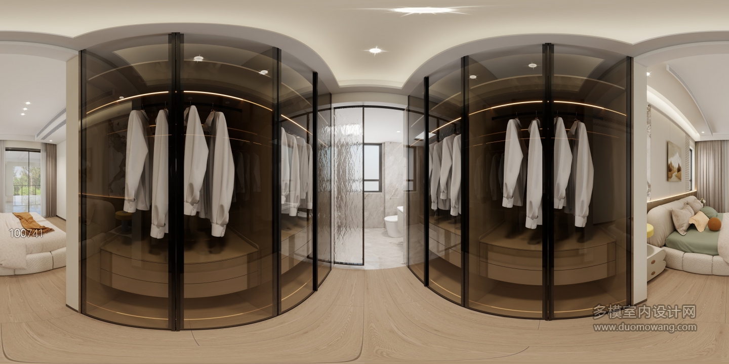 轻奢衣帽间