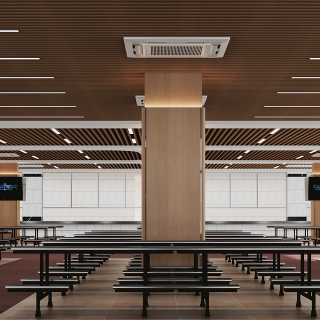 现代小学食堂10
