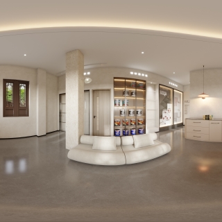 现代装修公司展厅